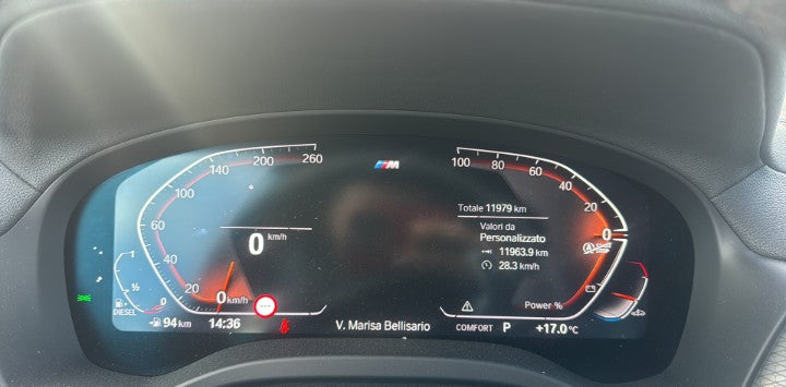 BMW X3 xDrive 20d M Sport 48V Hybrid – 190 CV – PARI AL NUOVO – 11.979 km      immatricolazione 20.11.2024.     Prezzo 36.500