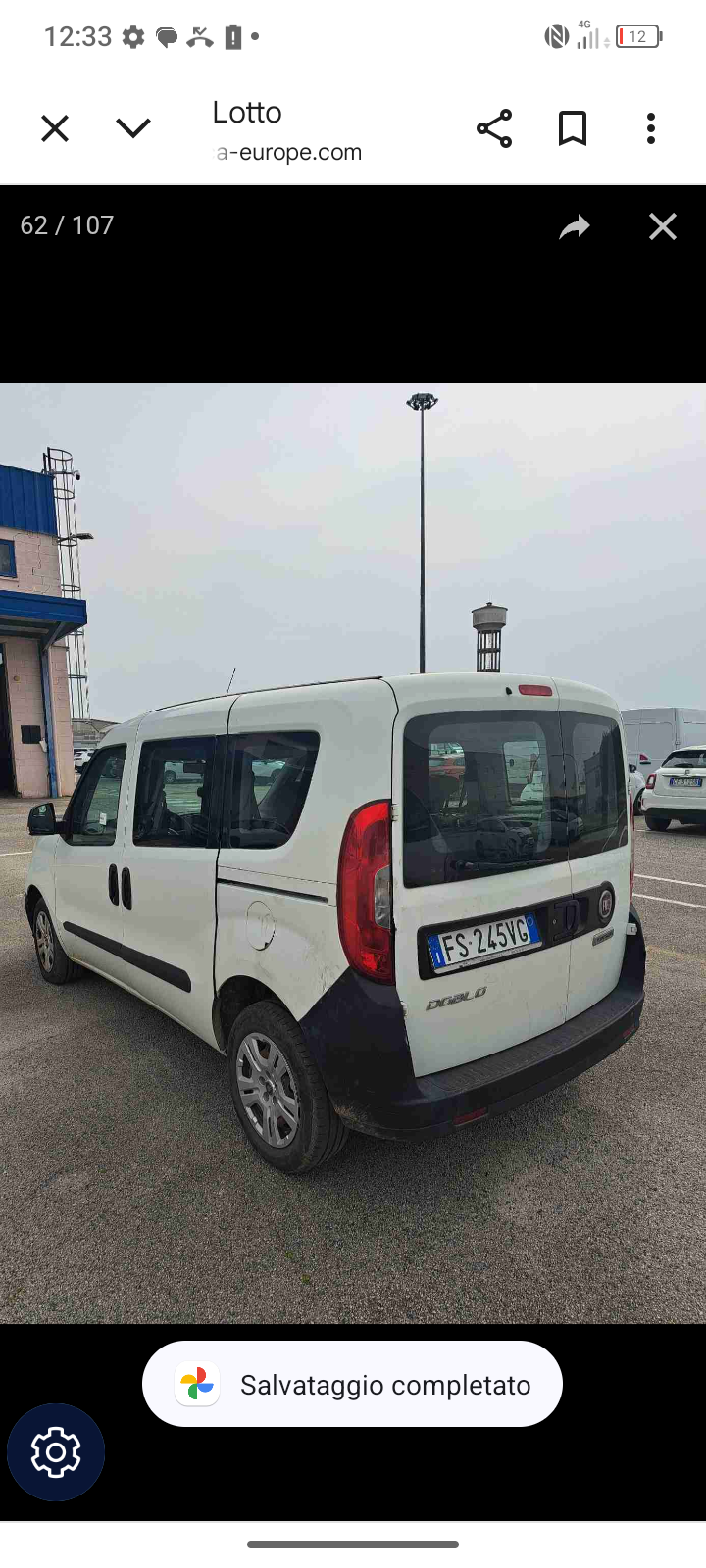❌Carla❌Fiat Doblò Cargo combi N1 1.3 mjt 16v 95cv E6 Manual Diesel          anno 11/2018. € 3900