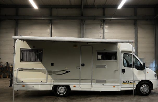 ❌ venduto carla❌ELNAGH SLEEK semintegrale   FIAT DUCATO 2.8 TURBO DIESEL,  ANNO 1998            POSTI VIAGGIO 5. 
POSTI LETTO 4
PREZZO 10.900