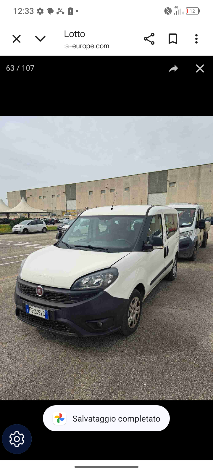 ❌Carla❌Fiat Doblò Cargo combi N1 1.3 mjt 16v 95cv E6 Manual Diesel          anno 11/2018. € 3900
