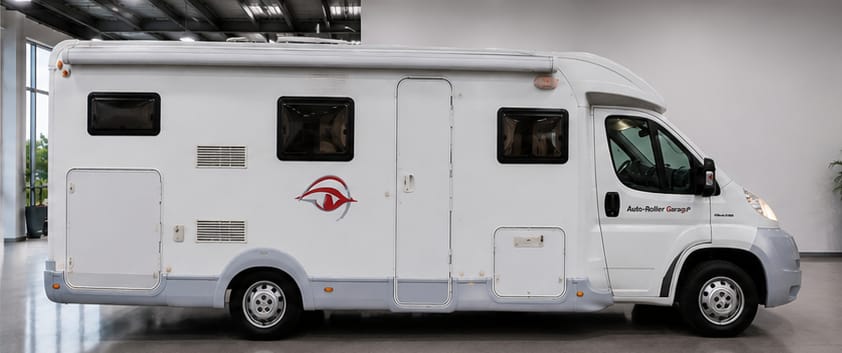 Camper Fiat ducato roller team garage p semi integrale, 2.3 130cv anno 2007, km 117.000.                prezzo 17950